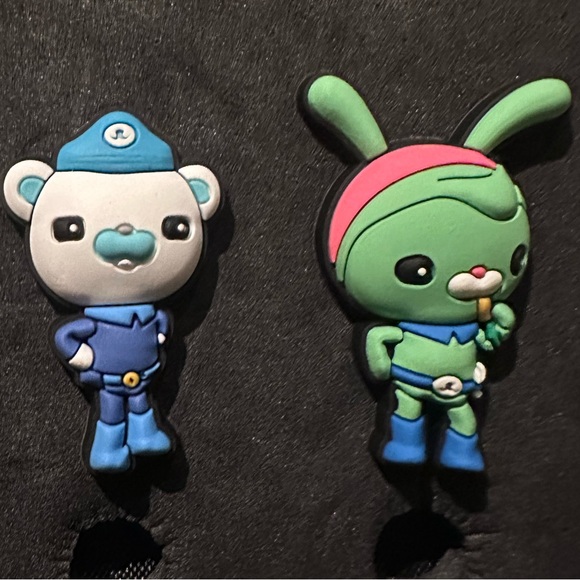 Authentic Rare “ The Octonauts “ Croc Charms Set - Picture 4 of 5